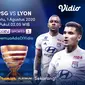 Final Piala Liga Prancis PSG Vs Lyon. (Sumber: Vidio)