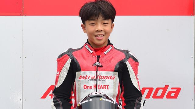 Pembalap binaan PT Astra Honda Motor (AHM), Davino Britani