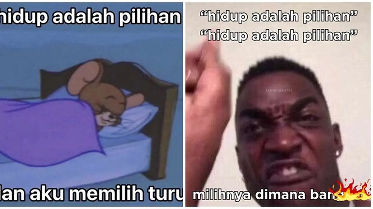 6 Meme Hidup Adalah Pilihan Ini Kocak, Sering Bingung ketika Harus Memilih