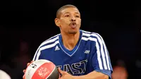 Legenda NBA Muggsy Bogues. (AFP/Scott Halleran)