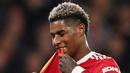 Marcus Rashford - Penyerang muda ini sepertinya layak dicadangkan Ole saat melawan Manchester City. Rashford terlihat masih kesulitan tampil klop dengan Cristiano Ronaldo. Jadi Solskjaer sebaiknya memasangkan CR7 dengan Edinson Cavani di lini depan MU. (AFP/Paul Ellis)