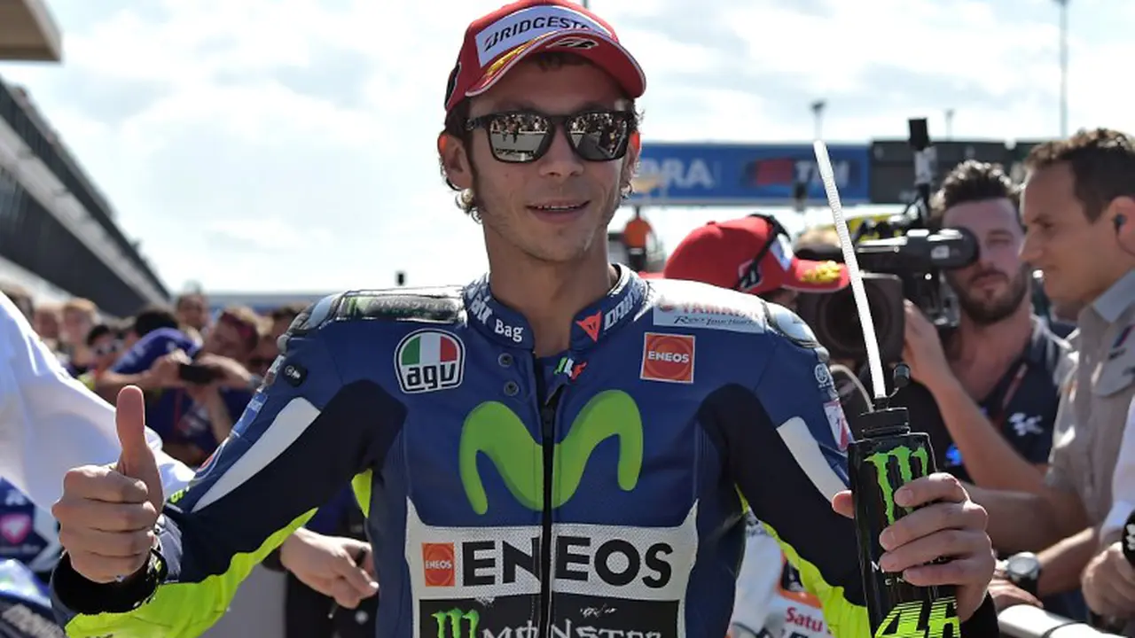 Valentino Rossi (AFP PHOTO/ VINCENZO PINTO)