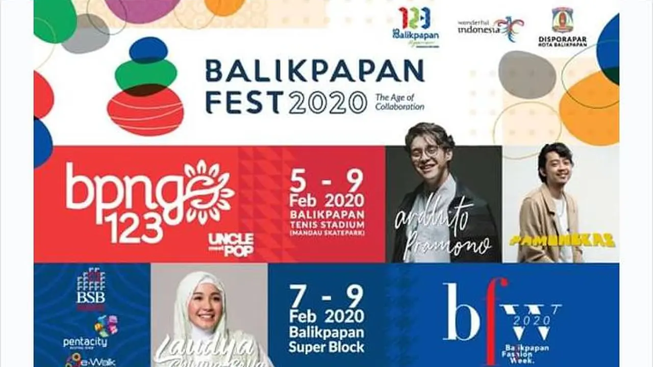 Balikpapan Fest 2020 Sajikan Panggung Glamor Bertabur Artis Fenomenal