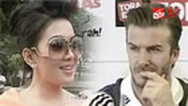 Syahrini Dampingi Beckham Selama Tur