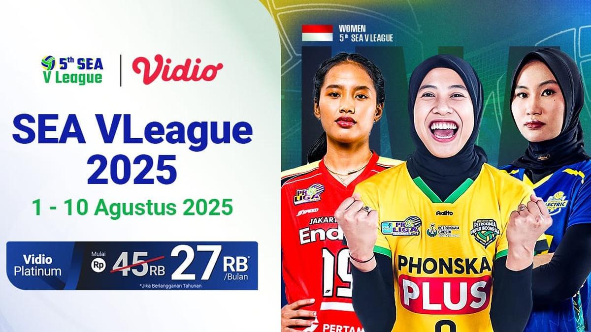 Timnas Voli Indonesia Siap Beraksi di SEA V League Putri 2025, Saksikan Perjuangan di Vidio