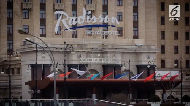 VIDEO: Hotel Legendaris di Rusia Rayakan Ulang Tahun ke-60