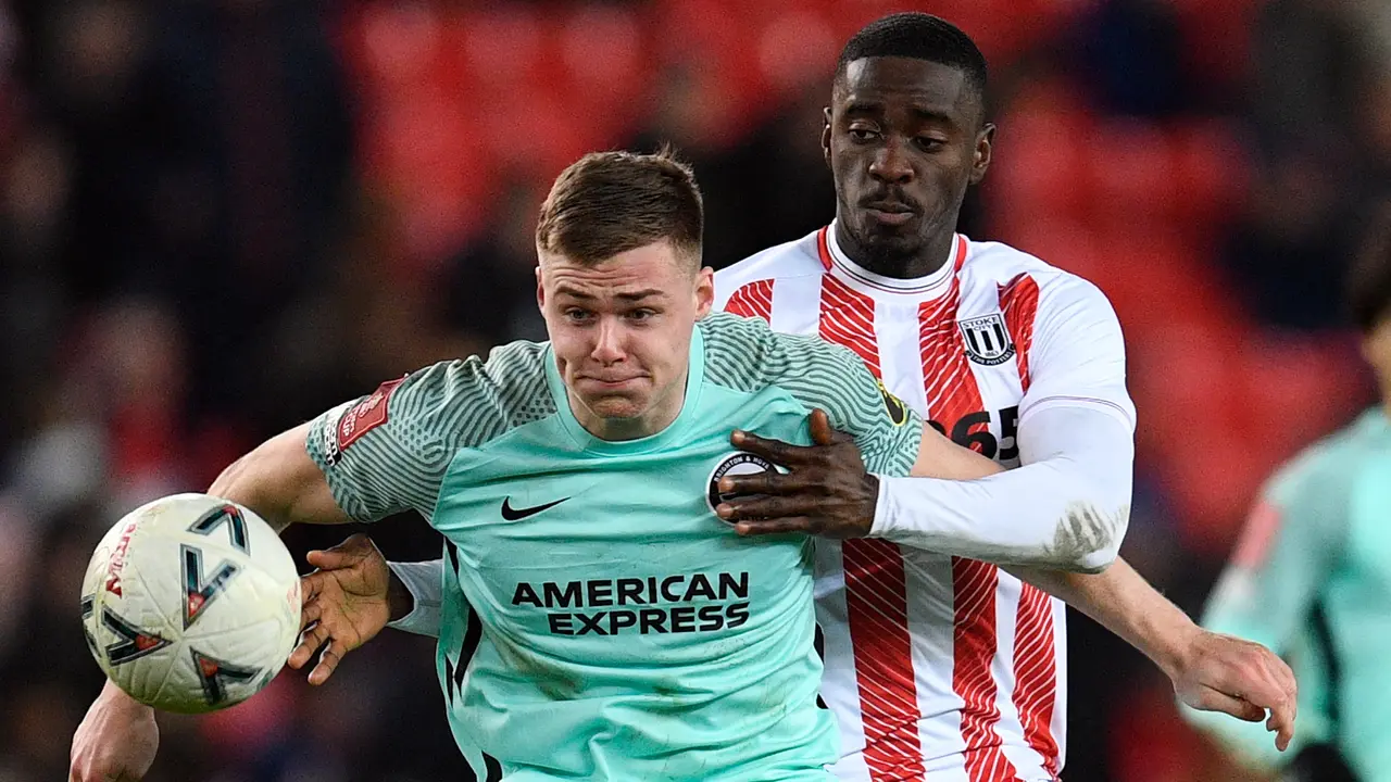 Hasil Piala FA: Brighton and Hove Albion Menang Tipis di Kandang Stoke City