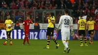Ekpresi pemain Dortumund usai dihajar Bayern Muenchen (Reuters/Liputan6)