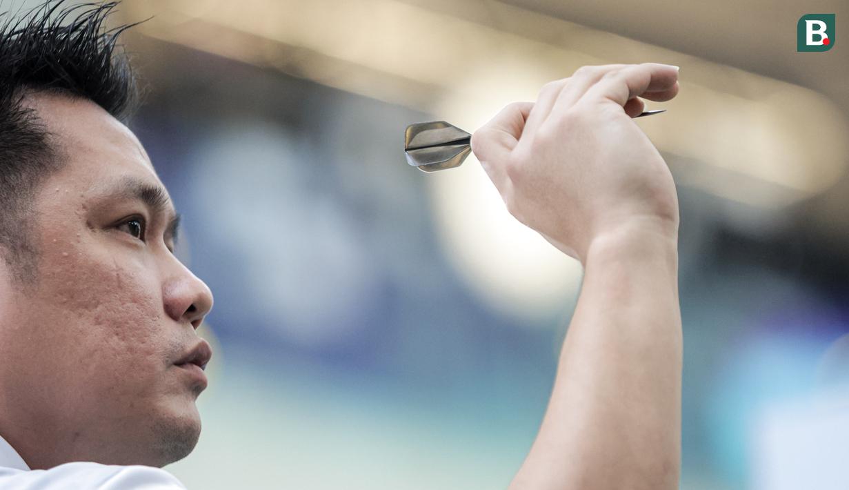 Tirta menyatakan bahwa dirinya sempat kehilangan fokus akibat suara. Hal tersebut diakibatkan oleh komentator yang berada di samping arena perlombaan. (Bola.com/Bagaskara Lazuardi)