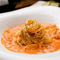 ilustrasi rose pasta spaghetti/photohwan/Shutterstock