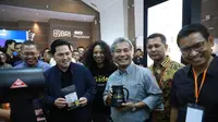 Direktur Utama BRI Sunarso saat menghadiri BRI & Pegadaian Indonesia Coffee Festival (ICF) 2023.