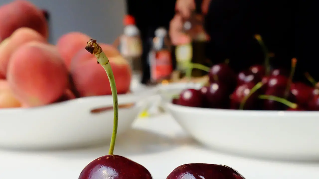 Panna Cotta with Cherry