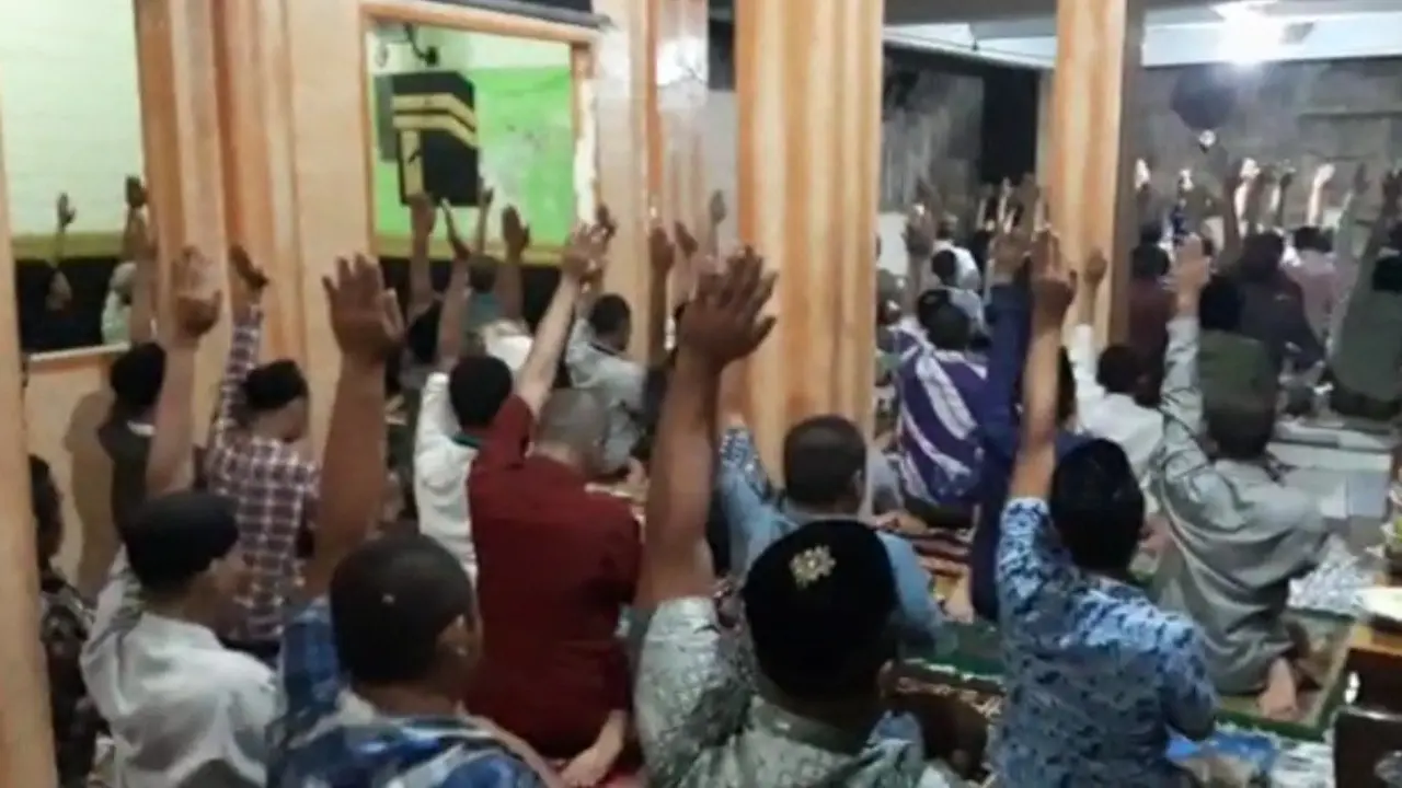 Suasan Pondok Wong Bodho di Desa Sidowungu, Kecamatan Menganti, Gresik. (dian Kurniawan/Liputan6.com)