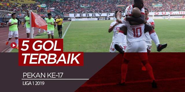 VIDEO: 5 Gol Terbaik Pekan Ke-17 Liga 1 2019
