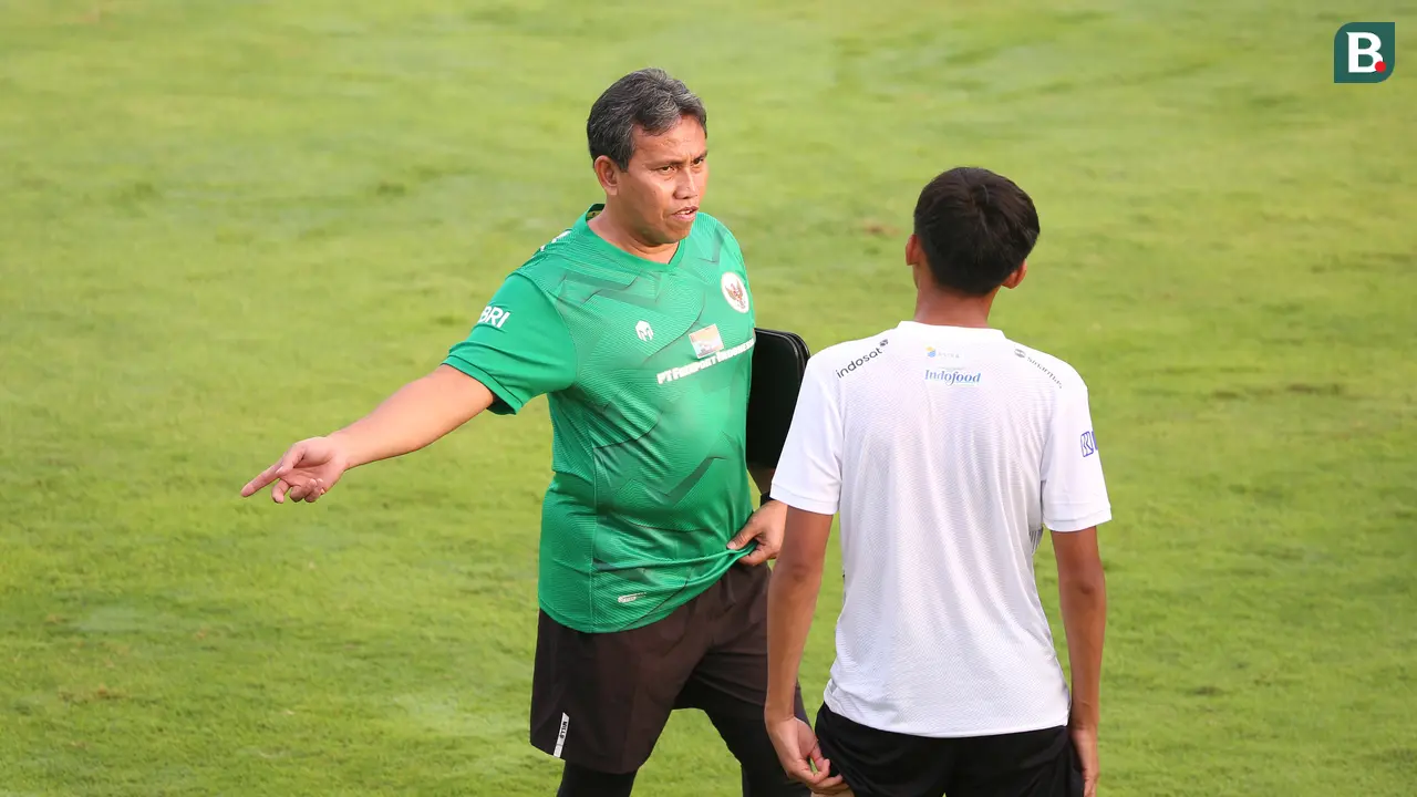 Latihan Timnas Indonesia U-17