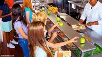 Pengadilan Prancis: Makanan Halal Wajib Disajikan di Sekolah