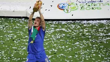 Francesco Totti turut membantu Timnas Italia menjuarai Piala Dunia 2006. (AFP/ROBERTO SCHMIDT)