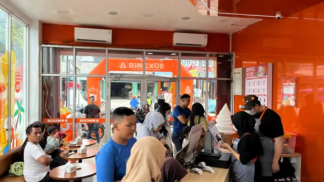 Ilustrasi waralaba atau franchise.