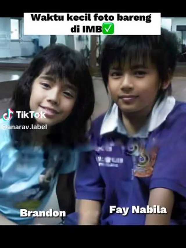 6 Transformasi Kebersamaan Brandon dan Fay Nabila, Curi Perhatian Jadi Tamu Undangan
