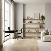 Cream dan Abu-Abu Muda untuk Kesan Modern Minimalis/ Warna Cat Rumah Estetik Ala Pinterest Cocok untuk Ngonten di Rumah (Sumber: gemini.com)