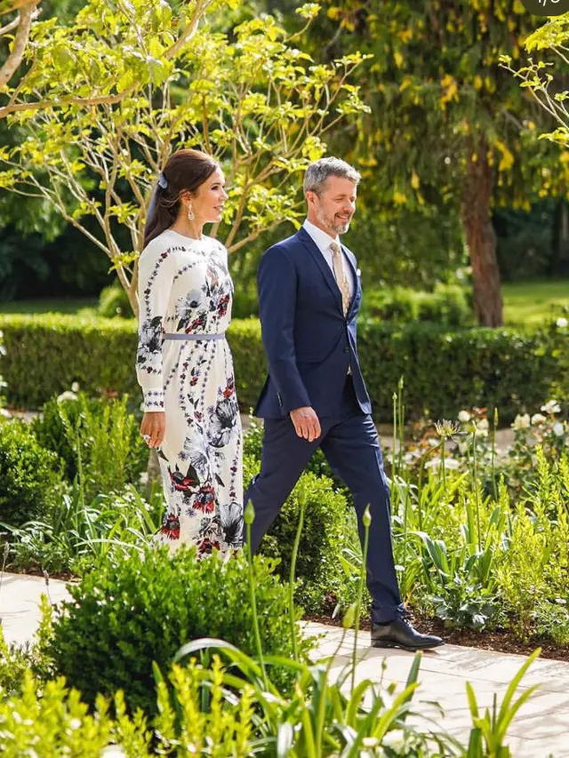 Ratu Mary dari Denmark. [@detdanskekongehus/royalhashemite]