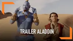 Setelah sebelumnya teaser berdurasi 15 detik, kini Disney merilis trailer perdana film Aladdin. Trailer ini lebih banyak menampilkan karakter pemain film Aladdin.