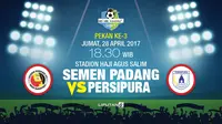 Semen Padang vs Persipura Jayapura (Liputan6.com/Abdillah)