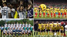 Dengan kemampuan individu pemain serta tradisi negra-negara berikut ini layak diunggulkan untuk menjadi juara Piala Dunia 2018. Berikut delapan negara yang menjadi kandidat juara dunia. (Kolase foto-foto dari AFP)