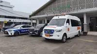 Suasana Pemberangkatan Jenazah Ryamizard Ryacudu dari RSPAD ke Cikeas
