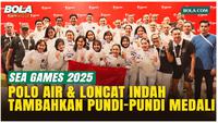 Loncat Indah dan Polo Air Putra hingga Putri Lengkapi Raihan Medali Indonesia di SEA Games 2025