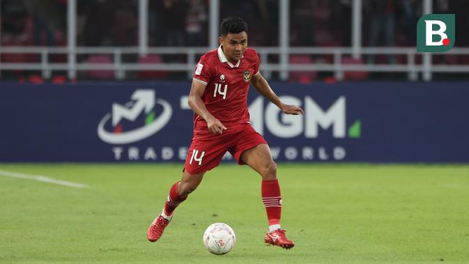 Asnawi Mangkualam Bahar saat bertanding membela Timnas Indonesia di Piala AFF