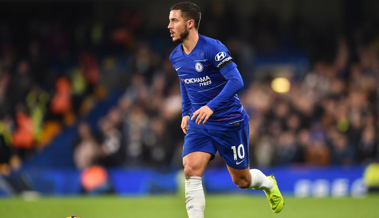 2. Eden Hazard (Chelsea) - 7 gol dan 4 assist (AFP/Glyn Kirk)