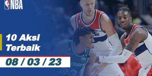 VIDEO: 10 Aksi Terbaik NBA Hari Ini, Salah Satunya Aksi Slam Dunk dari Anthony Edwards