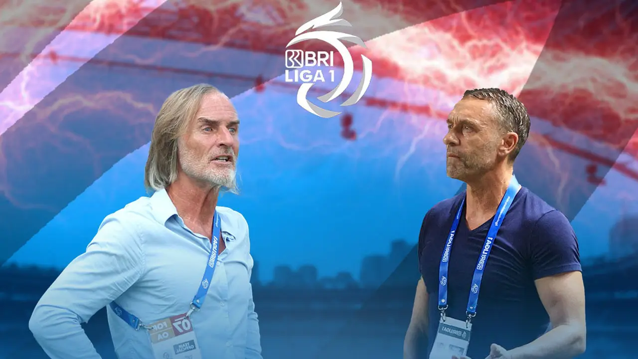 BRI Liga 1 - Duel Pelatih - Persija Jakarta Vs Dewa United - Thomas Doll Vs Jan Olde Riekerink
