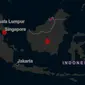 Peta persebaran Virus Corona COVID-19 di Indonesia. (gisanddata.maps.arcgis.com/Johns Hopkins University)