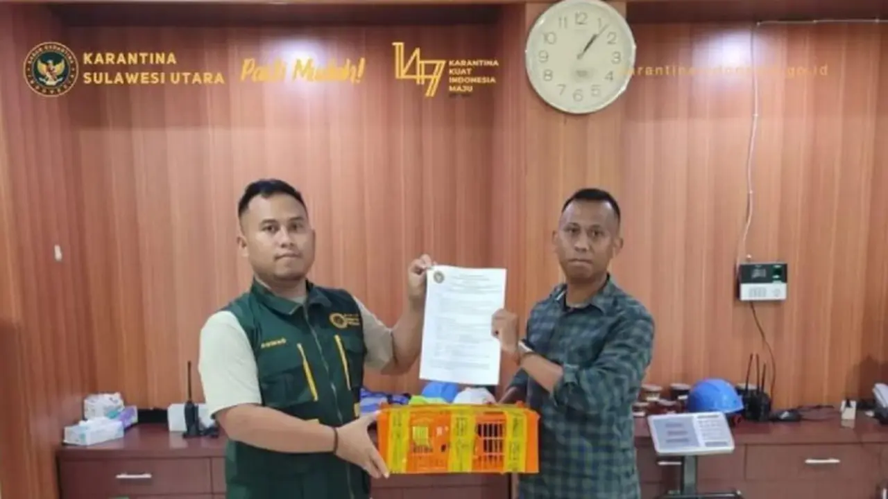 Balai Karantina Hewan, Ikan dan Tumbuhan Sulut menggagalkan penyelundupan satwa dilindungi di daerah tersebut.