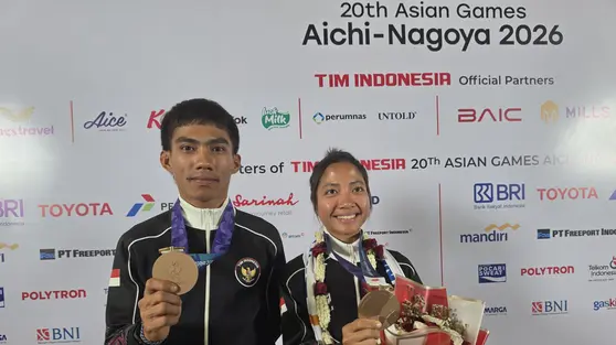 Raih Perunggu Asian Games 2026, 2 Atlet Sepeda Berharap Diterima Jadi Polisi