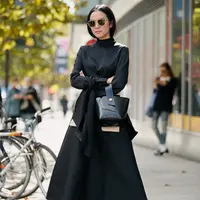 Outfit satu tone. (Foto: instagram.com/thestylestalker)