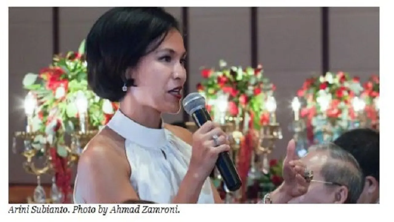 Arini Sarraswati Subianto, masuk menjadi wanita muda terkaya di Indonesia.(Forbes/Ahmad Zamroni)