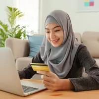 Ilustrasi perempuan cantik hijab/copyrightshutterstock/Backgroundy