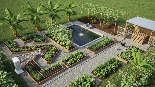 Cara Membuat Integrated Farming di Lahan 100 Meter Persegi/Gemini Ai