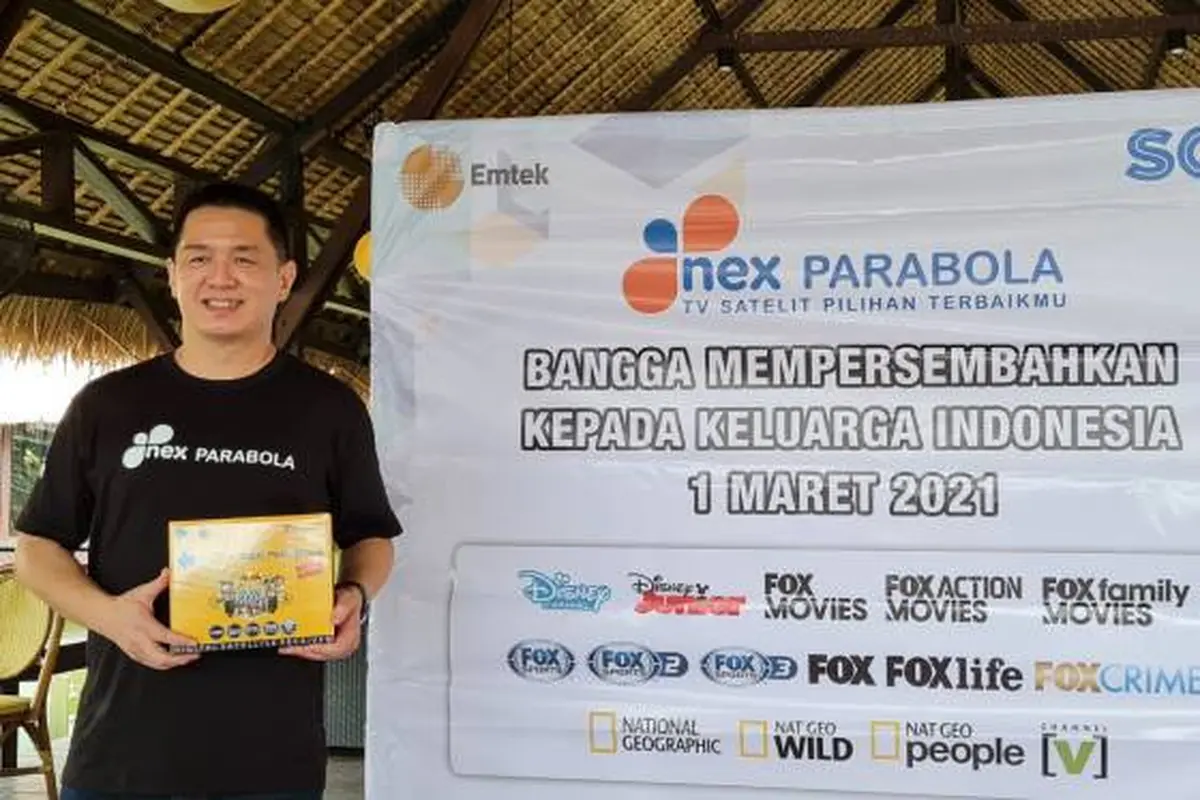 CEO NEX Parabola, Junus Koswara. Liputan6.com/Agustinus Mario Damar
