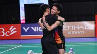 Raymond Indra/Nikolaus Joaquin menjadi juara Australia Open 2025 (Dok. PBSI)
