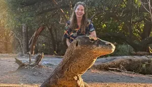 Penasaran dengan Komodo, Michelle Monaghan Rela Kembali Liburan ke Indonesia