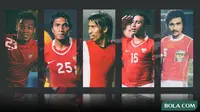 5 Pesepak Bola Sulawesi Penyandang Caps Terbanyak di Timnas Indonesia