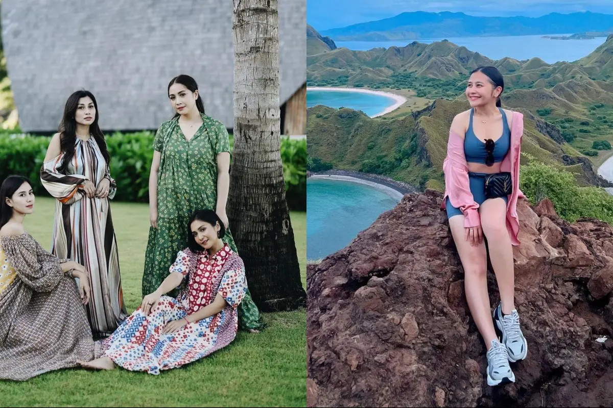 Liburan menyenangkan ala artis.