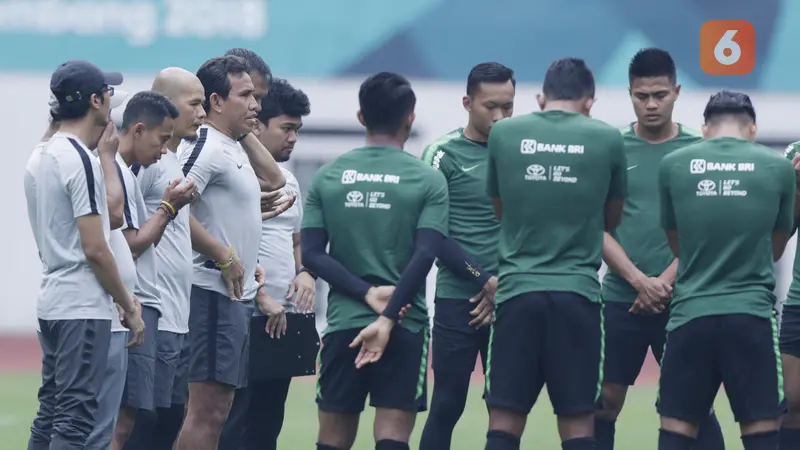 Piala AFF 2018 : Latihan Timnas Indonesia