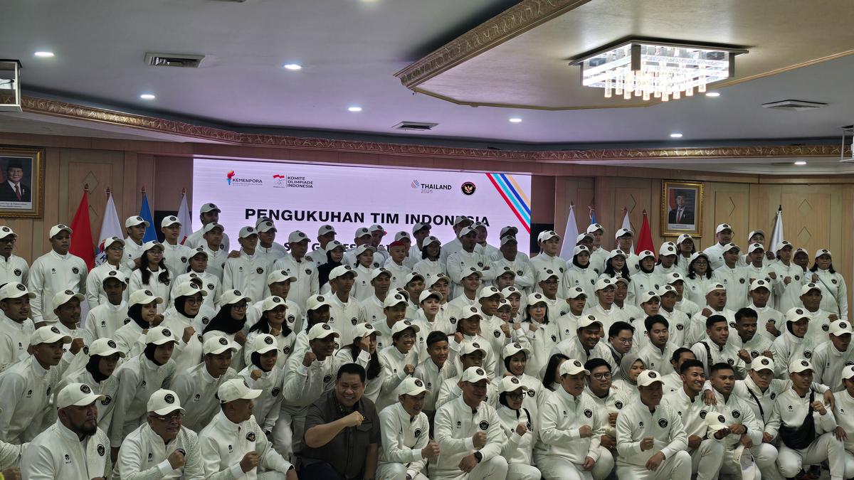 Kontingen Indonesia di SEA Games 2025 Dikukuhkan, Total Atlet Bertambah Jadi 1021