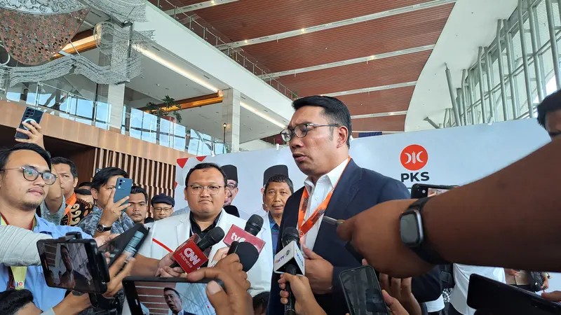 Ridwan Kamil Hadiri Konsolidasi Nasional PKS di ICE BSD Tangerang