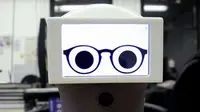 Peeqo, robot yang bisa membalas percakapan dengan gambar GIF. Sumber: The Next Web